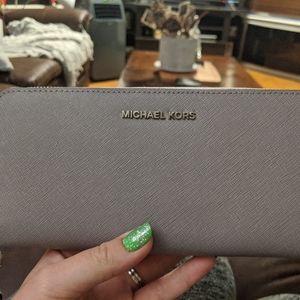 Michael Kors Saffiano Leather Continental Wallet